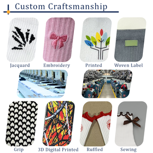 थोक उच्च गुणवत्ता वाली महिलाओं शीतकालीन मोटी मोजे कस्टम लोगो डिजाइनर नरम स्लॉच मोजे पैकेजिंग गर्म स्क्रैच मोजे - Product Image 4