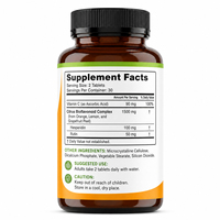 Comprimés biologiques de bioflavonoïdes d'extrait de Ginkgo de racine de pissenlit de haute qualité pour antioxydant et protéger les vaisseaux sanguins