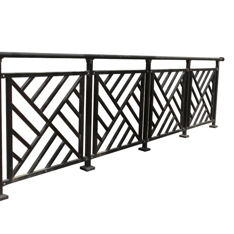 YT005 Durable Corrosion-resistant Cheap Wrought Metal Iron Railings