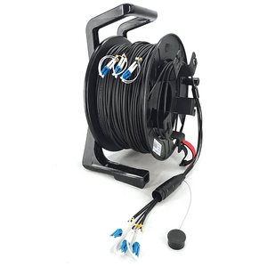 Bobina di Cavo in Plastica Portatile per Cavo in <span class=keywords><strong>Fibra</strong></span> Ottica Tattico Rinforzato - Product Image 1