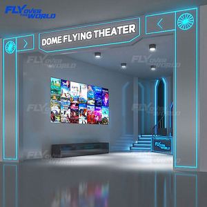 Machine de cinéma 9D de haute qualité, projecteur d'écran sphérique incurvé 360° pour dôme intérieur/extérieur, équipement d'amusement 5D 7D 9D - Product Image 4