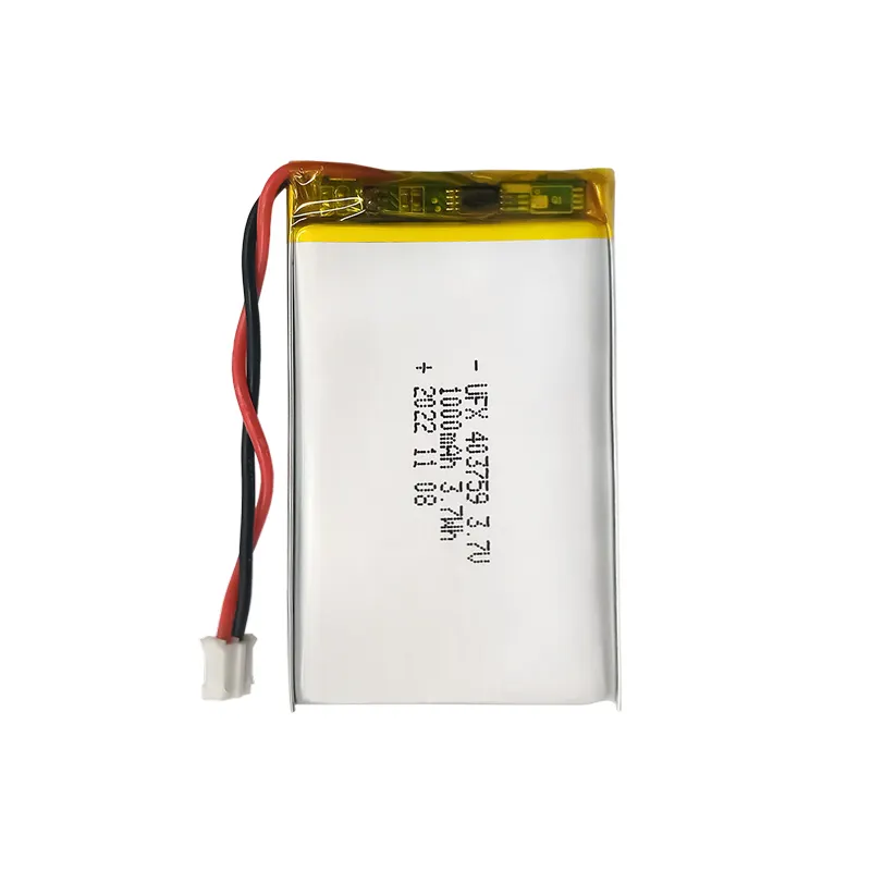 गर्म बेच सुरक्षा उच्च गुणवत्ता 3.7 V लिथियम बहुलक बैटरी