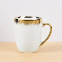 Service de table de luxe 16 pièces en porcelaine blanc or de haute qualité, style européen et américain, design moderne, pour usage en restaurant, ustensiles OEM