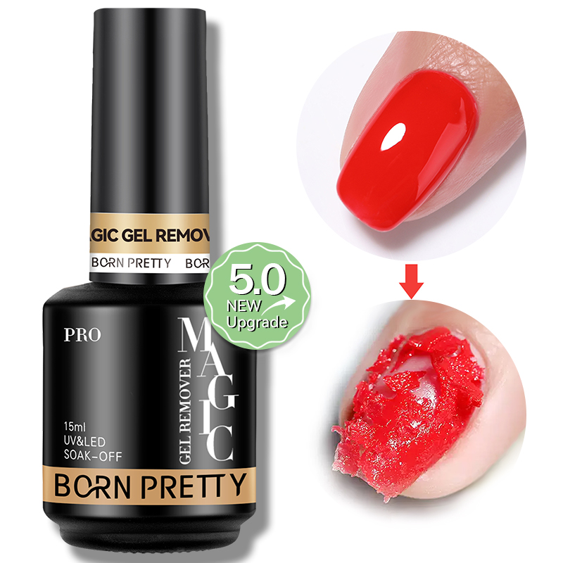 BORN PRETTY PRO 15 мл волшебный взрыв гель для удаления жидкого лака для удаления акриловых ногтей УФ гель быстро