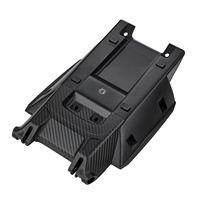 Couvercle de boîte de batterie de moto en PP noir 31*21*6cm pour Yozma, accessoires de modification tout-terrain