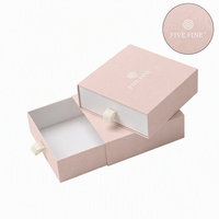 Boîtes d'emballage pour bijoux de style tiroir, faites à la main, couleur personnalisée (carton rigide), finitions d'impression personnalisables (boîtes brillantes/mates)