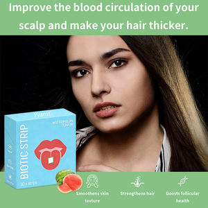 Bandes buccales biotiques OEM/ODM : Lisse la texture de la peau, fortifie les cheveux, absorption rapide, produits de beauté à la biotine, échantillon gratuit pour adultes - Product Image 4