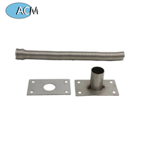 Manchon de protection de câble en acier inoxydable métallique de 18 mm, ressort de câble, protection anti-pincement, boucle de porte