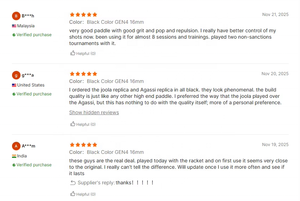 OEM A20 Thermgevormde GEN4 Randloze Honingraat Kern Toray T700 Carbon Fiber Peddel 16mm 41,8cm Lang Entertainment Gat - Product Image 6