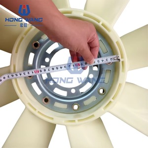 Ventilateur de refroidissement de moteur d'échappement efficace pour pièces de rechange d'excavatrice, garantie 1 an pour 6D24 - Product Image 5