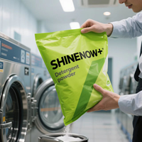 Meilleur prix d'usine de savon détergent en poudre de Chine avec sac d'emballage de conception gratuite nettoyeur de lessive de qualité supérieure