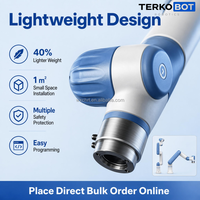 TERKOBOT Nova 2 5 Brazo Robótico Comercial de Alta Resistencia para Escritorio, para Automatización en Servicios de Catering y Terapia de Moxibustión