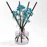 Diffuseur de parfum artisanal 120 ml sans alcool, design moderne, parfum longue durée, essentiel pour l'aromathérapie, idéal comme cadeau décoratif.
