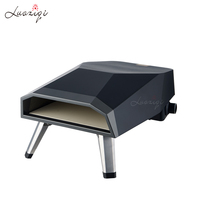 Vente chaude 12 pouces BBQ Four à pizza Four à pizza à gaz commercial extérieur BBQ à gaz portable en acier inoxydable