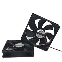 Ventilateur de refroidissement axial DC personnalisé 12025 120x120x25mm 5V 12V 24V étanche IP55 IP68 pour lampes de culture