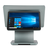 Système de point de vente de bureau 15,6 pouces, écran tactile, kiosque, caisse enregistreuse pour magasin de détail, support de point de vente, écran tactile