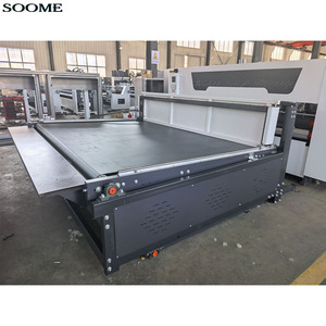 Macchina Automatica per Taglio e Scanalatura <span class=keywords><strong>di</strong></span> Cartone <span class=keywords><strong>Serie</strong></span> SMBD 2750/3250mm con Lama Sottile CNC e Alimentatore <span class=keywords><strong>a</strong></span> Bordo Guida - Product Image 4