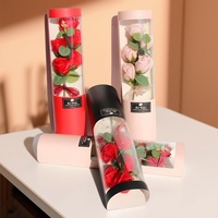 Produsen Grosir Buket Sabun Mawar Hadiah Ulang Tahun Kreatif Hari Valentine Bunga Sabun Ember Pelukan
