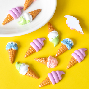Miniaturas de helado de resina, accesorios para manualidades, para hacer joyas, horquillas, broches, manualidades DIY, fundas para móviles, imanes para nevera - Product Image 3