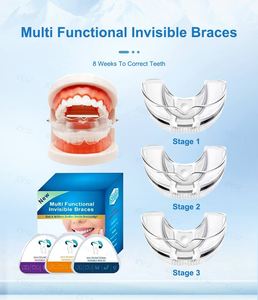 Dropshipping Shopify alineadores de ortodoncia correctores de dientes invisibles transparentes etapa uno dos tres alineadores dentales - Product Image 2