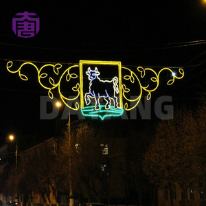 Luz Decorativa LED Metálica IP65 Personalizada para Festivales, Uso en Interiores/Exteriores, Navidad, Acción de Gracias y Año Nuevo - Product Image 5