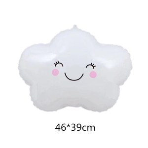 Cartoon Cloud Balloon White 74cm X 60cm <b>Inflatable</b> Party Decoration Birthday - Product Image 4