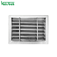 Grille de ventilation pour climatiseur HVAC, décoration, cache, acier inoxydable 304, filtre, grille de retour d'air