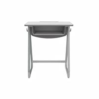 Tables et chaises d'étude modernes pour étudiants, bureaux d'écoliers pour salles de classe primaires et secondaires avec tiroirs et crochets