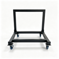 Chariot de transport pour plateforme de scène, toutes tailles disponibles, pour plateforme de scène en aluminium, pour structure de scène, événements et fêtes.