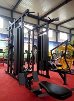Cage de musculation multifonctionnelle pour salle de sport commerciale et usage domestique, rack à squats, crossover, machine Smith