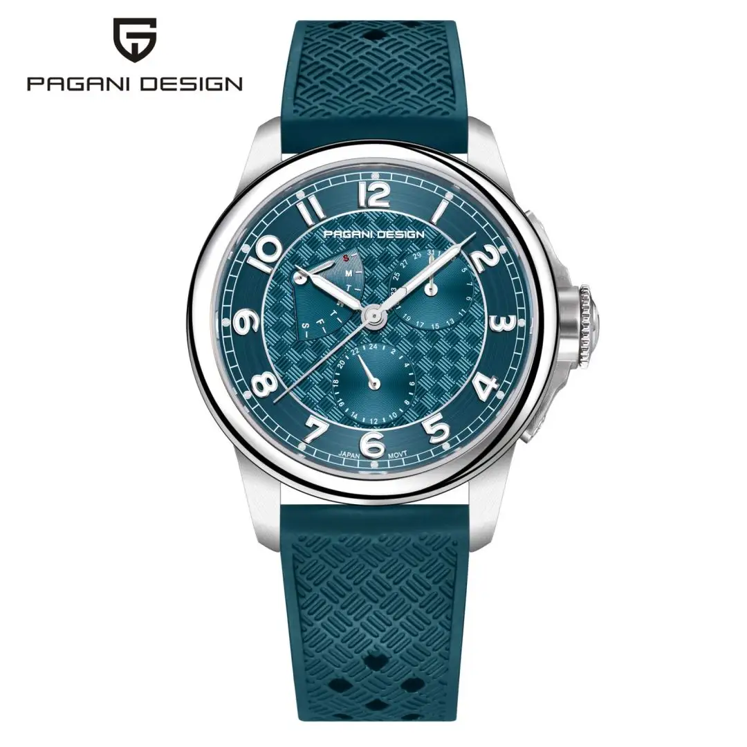 PAGANI DESIGN 1780 orologi automatici da uomo in acciaio inox zaffiro vestito orologio Business 10Bar orologio shopping online