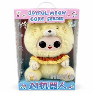 Jopark Joyful Meow, Gato de Peluche con IA, Juguete Interactivo con Diálogo, Compañero Emocional, Compatible con LLM, Juguetes Parlantes con IA - Product Image 5