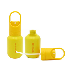 Bouteille cosmétique en plastique PE personnalisée de 80ml flacon pulvérisateur rond <span class=keywords><strong>jaune</strong></span> à brume fine <span class=keywords><strong>conteneur</strong></span> de lotion de marque personnalisée - Product Image 6