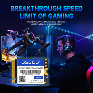 M.2 2230 NVMe PCIe Gen3.0 SSD 512GB 1TB โซลิดสเตทไดรฟ์ภายใน SSD สำหรับแล็ปท็อปแท็บเล็ตแบบบาง - Product Image 2