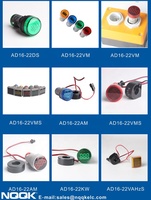 Mini lampe indicatrice LED carrée CE 22 mm, compteur de fréquence Hertz