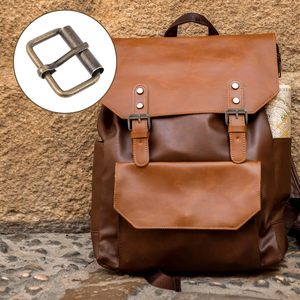 Hebillas de cinturón de pulgada para hombre, de latón, de metal, de un solo gancho, de rodillo, resistentes, de repuesto para cinturones de mujer - Product Image 5