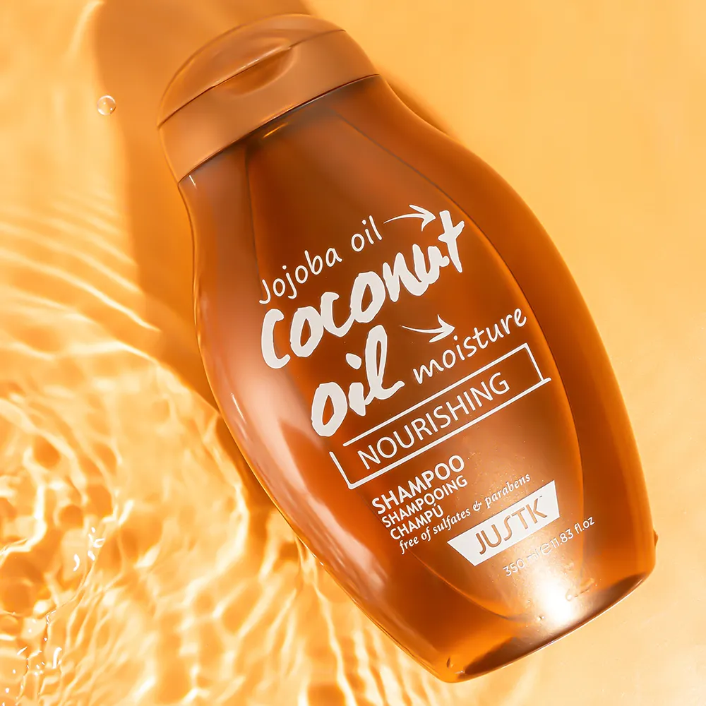 JUSTK – après-shampoing nourrissant professionnel, vente en gros, huile de noix de coco et huile de Jojoba