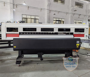 Soporte técnico tóner blanco 1,6 1,8 m imprimador de vinilo cuatro i3200 sublimación UF uh DTF impresora máquina de impresión 1,2 m para ropa - Product Image 2