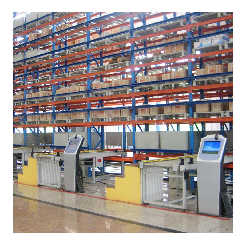 Betterack Warehouse Solution Armazém Inteligente Steel Pipe ASRS Automated Retrieval Mobile Racking System