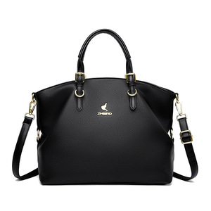 Fashion Large Capacity Hadnabag for Women Versatile Business Travel Tote Bag Pu Leather Messenger Shoulder Bag <strong>Colid</strong> Color - Product Image 6