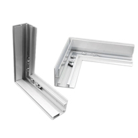 Cadre de boîte lumineuse en aluminium extrudé anodisé sur mesure, ODM en gros pour la publicité extérieure commerciale aux entrées de centres commerciaux