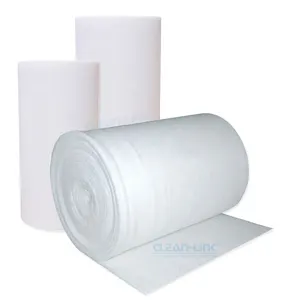FS-600G Painting Stop Roof Air Filter Media Synthetic Fiber Spray Booth Ceiling Filters Roll