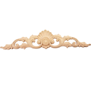 Gỗ Chạm Khắc Miếng Chêm Tường Nội Thất Trang Trí Đồ Trang Trí Gỗ Appliques Khắc Đồ Nội Thất Gỗ Onlay - Product Image 3