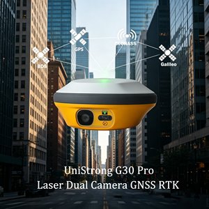 เครื่องมือสำรวจ Unistrong G30 Pro Laser Gnss Rtk ระบบ GPS/Gnss Rtk พร้อมซอฟต์แวร์ที่อัปเกรดได้และฟังก์ชัน Google - Product Image 2