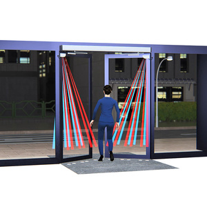 Sistema di accesso automatico cancello <span class=keywords><strong>porta</strong></span> battente 90 gradi <span class=keywords><strong>sensore</strong></span> di sicurezza tenda presenza Laser a infrarossi