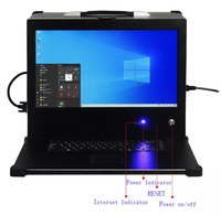 Nouveau modèle de boîtier d'ordinateur portable industriel 17,3 pouces, résolution 1920*1080, châssis de serveur ATX Matx avec clavier
