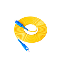 Cable de Fibra Óptica Monomodo LC/UPC-SC/UPC, Cable de Conexión Simplex, Cables de Comunicación Óptica de Alta Calidad a Precio de Fábrica