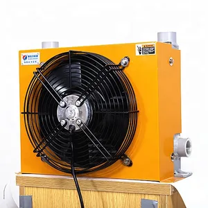 Oil Press Coolers Hydraulic Air Cooled Heat Exchanger With Fan