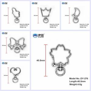 Ewang Petit Mousqueton Pivotant en Forme d'Étoile pour Bricolage, Création de Porte-clés et Sacs - Product Image 3