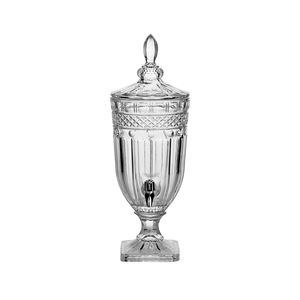 Mason J2L Distributeur <span class=keywords><strong>de</strong></span> boissons en verre <span class=keywords><strong>de</strong></span> 1 gallon Verrerie vide pour jus Bière Vin Liqueur Kombucha Poinçon glacé Couvercle en métal pour les fêtes - Product Image 2